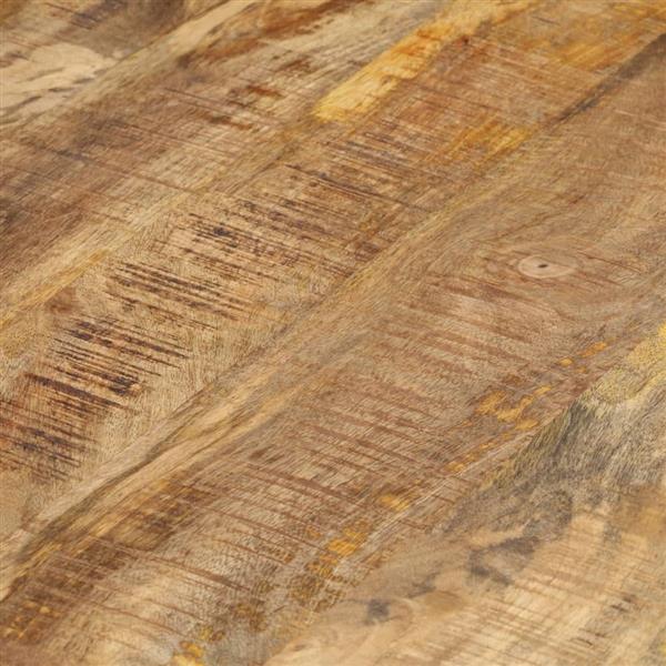 Grote foto vidaxl 2 delige tafeltjesset ruw mangohout huis en inrichting eettafels