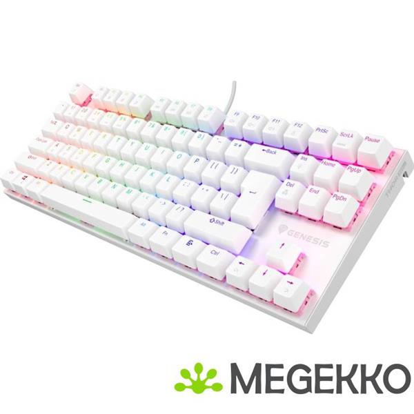 Grote foto genesis nkg 2063 thor 303 tkl toetsenbord wit computers en software toetsenborden