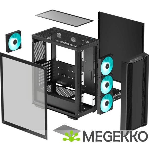 Grote foto deepcool cc560 v2 computers en software behuizingen en kasten