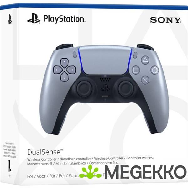 Grote foto sony dualsense wireless controller voor ps5 mac pc ios in zilver computers en software overige computers en software