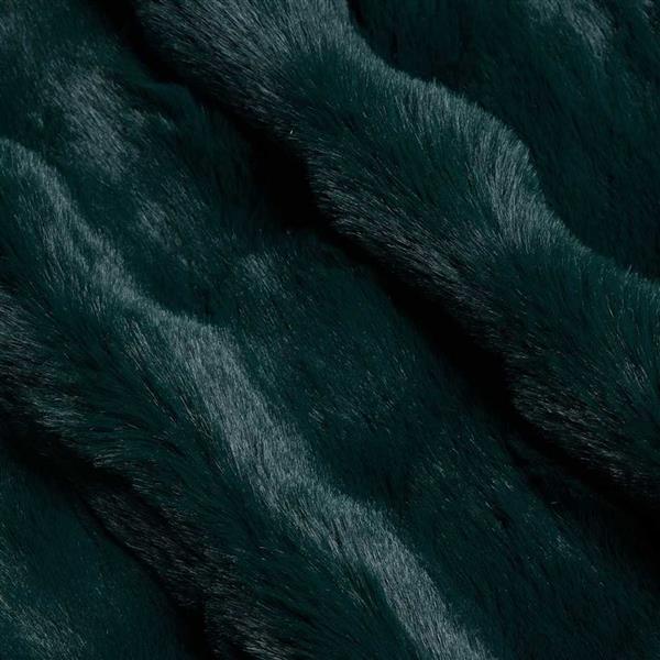 Grote foto vidaxl neppels konijnenbont deken 4 pcs donkergroen 150 x 220 cm huis en inrichting bedden