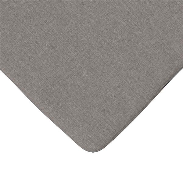 Grote foto vidaxl zitkussens 4 pcs taupe 40 x 40 x 3 cm stof huis en inrichting woningdecoratie