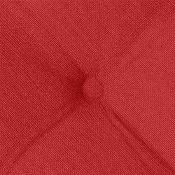 Grote foto vidaxl zitkussens 2 pcs rood 40 x 40 x 6 cm stof huis en inrichting woningdecoratie