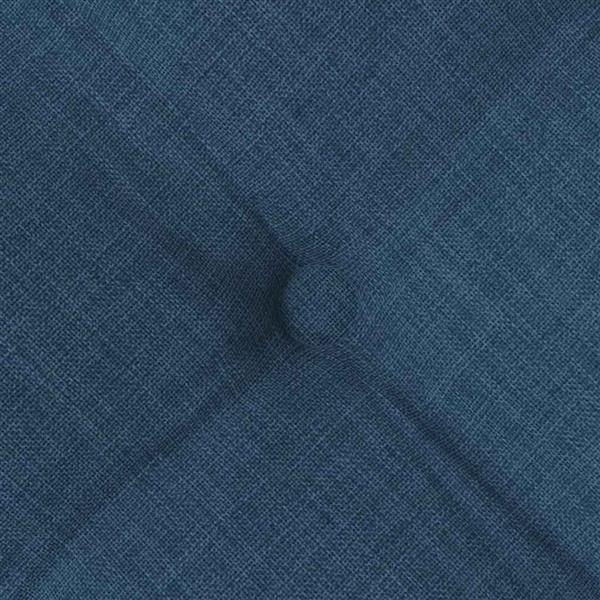 Grote foto vidaxl zitkussens 2 pcs blauw 40 x 40 x 6 cm stof huis en inrichting woningdecoratie