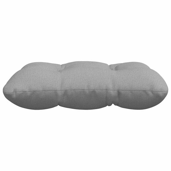 Grote foto vidaxl zitkussens 4 pcs wolkengrijs 45 x 45 x 12 cm stof huis en inrichting woningdecoratie