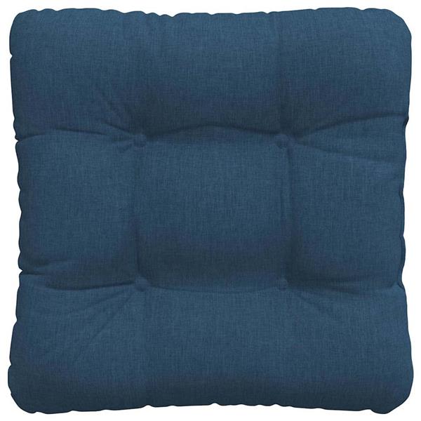 Grote foto vidaxl zitkussens 4 pcs blauw 45 x 45 x 12 cm stof huis en inrichting woningdecoratie