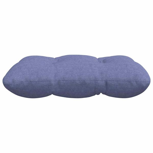 Grote foto vidaxl zitkussens 4 pcs jeans blauw 40 x 40 x 12 cm stof huis en inrichting woningdecoratie