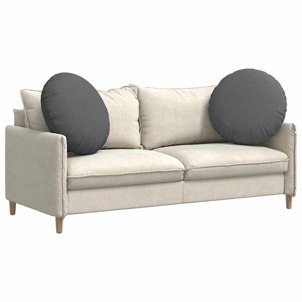 Grote foto vidaxl zitkussens 2 pcs donkergrijs 80 x 29 cm stof huis en inrichting woningdecoratie