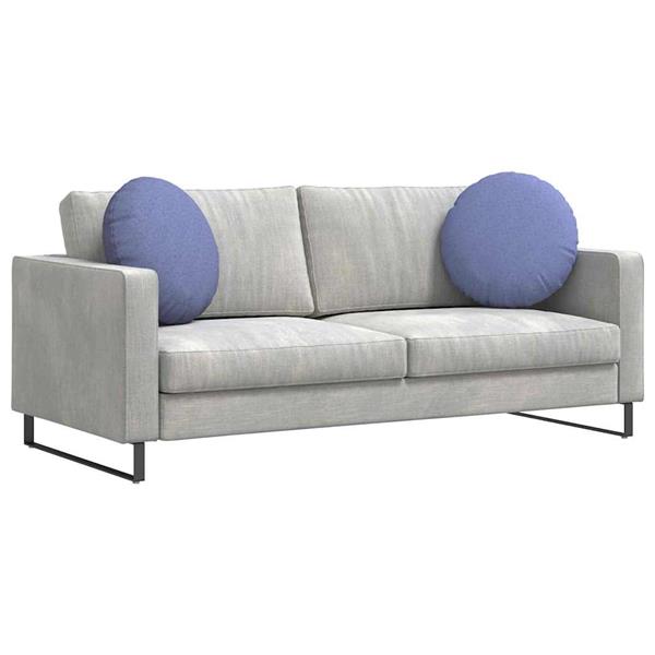 Grote foto vidaxl zitkussens 2 pcs jeans blauw 50 x 19 cm stof huis en inrichting woningdecoratie