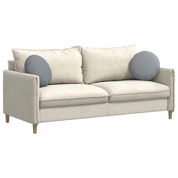 Grote foto vidaxl zitkussens 2 pcs lichtgrijs 40 x 13 cm stof huis en inrichting woningdecoratie