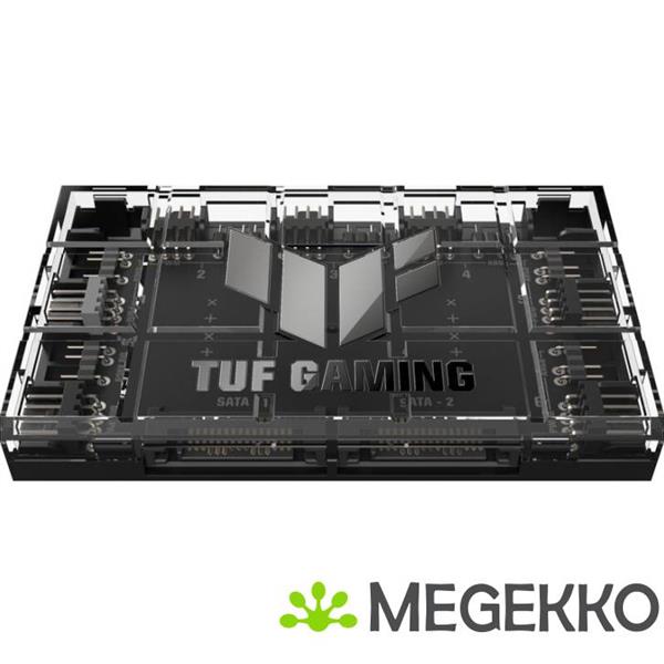 Grote foto asus tuf gaming argb pwm fan hub computers en software overige computers en software