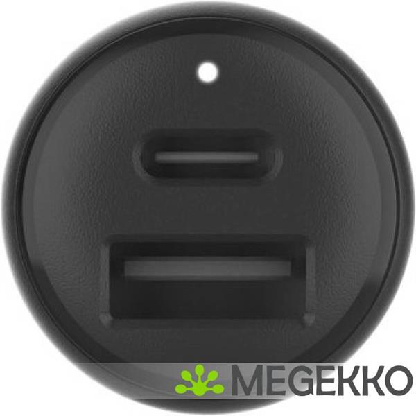 Grote foto belkin ccb005btbk laptop smartphone tablet zwart sigarettenaansteker snel opladen binnen audio tv en foto algemeen