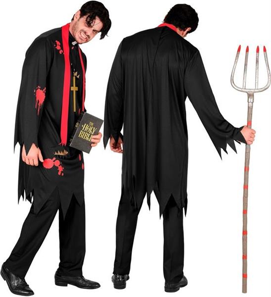 Grote foto halloween kostuum heren zombie priester verzamelen overige verzamelingen