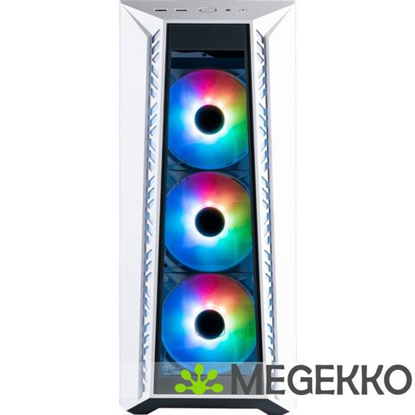 Grote foto cooler master masterbox 520 tg white argb computers en software behuizingen en kasten