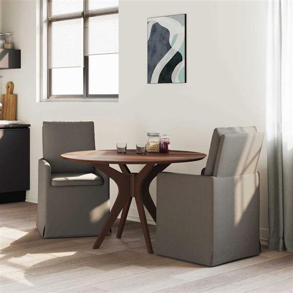 Grote foto vidaxl eettafelstoelen 2 pcs lichtgrijs 57 x 67 x 98 cm linnen huis en inrichting stoelen