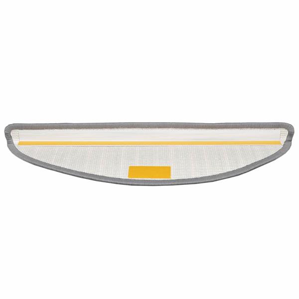 Grote foto vidaxl zelfklevende trapmatten 15 pcs grijs 56 x 17 x 3 cm huis en inrichting overige huis en inrichting