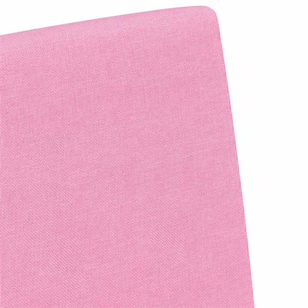 Grote foto vidaxl eettafelstoelen 2 pcs roze 57 x 67 x 95 cm stof huis en inrichting stoelen