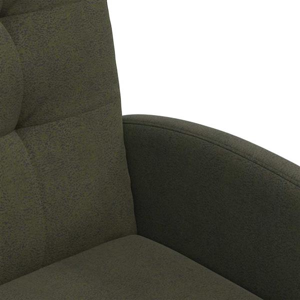 Grote foto vidaxl dining stoelen met wielen 2 pcs leger groen 57 x 67 x 98 cm huis en inrichting stoelen