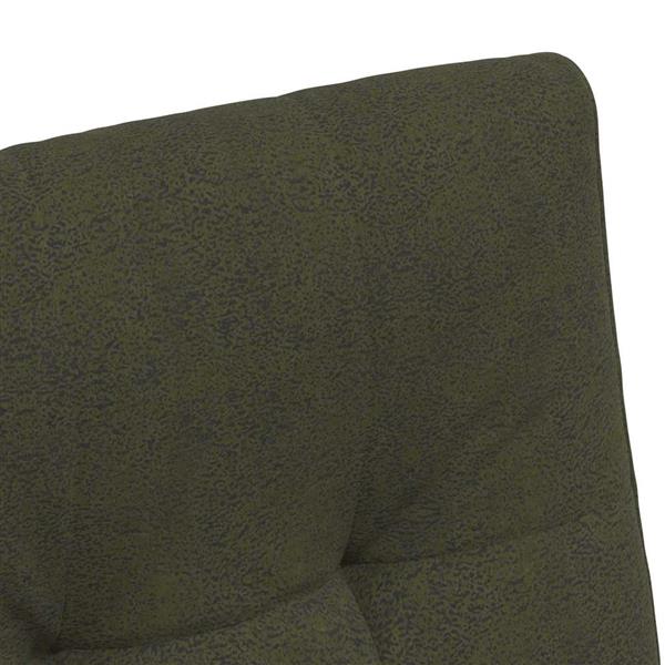 Grote foto vidaxl dining stoelen met wielen 2 pcs leger groen 57 x 67 x 98 cm huis en inrichting stoelen