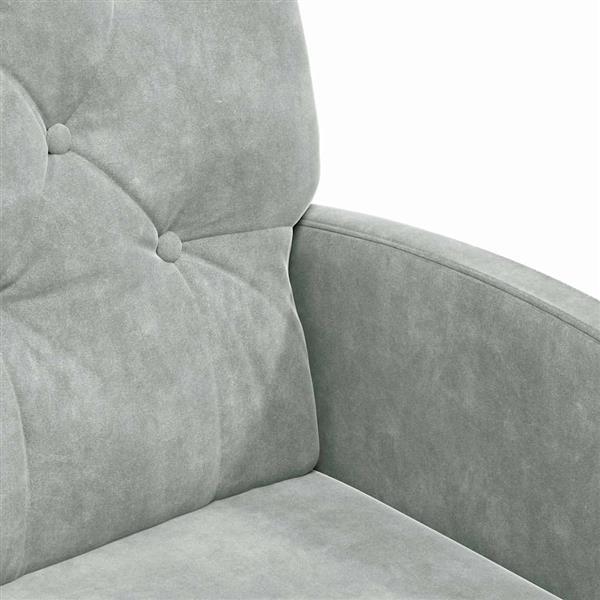 Grote foto vidaxl dining stoelen met wielen 2 pcs lichtgrijs 58 x 67 x 97 cm huis en inrichting stoelen