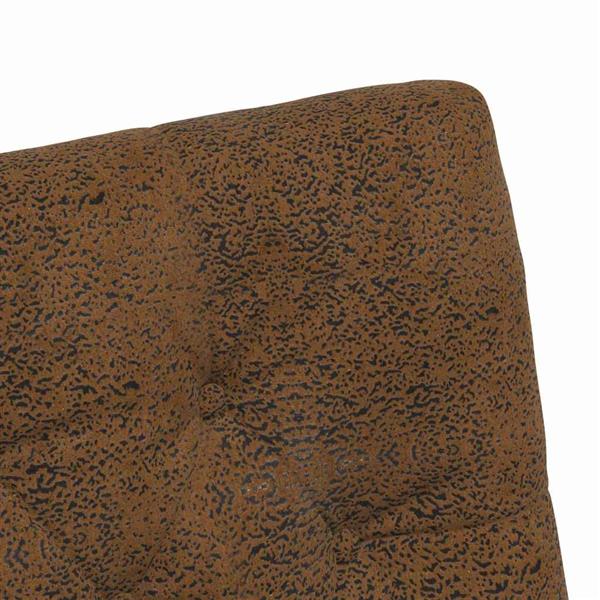 Grote foto vidaxl dining stoelen met wielen 2 pcs bruin 58 x 67 x 97 cm huis en inrichting stoelen