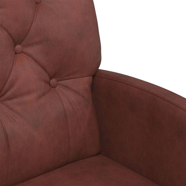 Grote foto vidaxl dining stoelen met wielen 2 pcs glanzend bruin 58 x 67 x 97 cm huis en inrichting stoelen