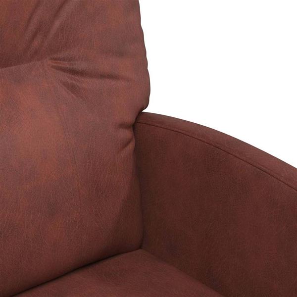 Grote foto vidaxl dining stoelen met wielen 2 pcs glanzend bruin 57 x 67 x 95 cm huis en inrichting stoelen