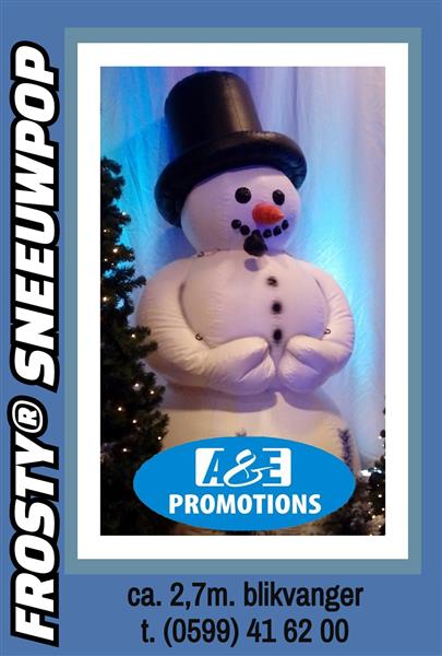 Grote foto verhuur kerstman xxl sneeuwpop gelderland diversen overige