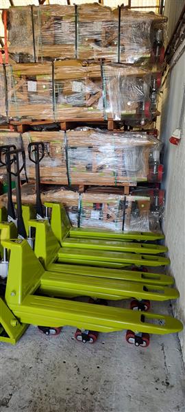 Grote foto actie nieuwe hand transpalet 2500kg doe het zelf en verbouw palletwagens en pompwagens