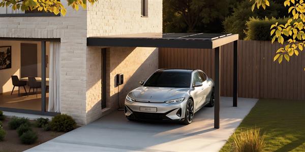 Grote foto maatwerk aluminium carport arqos tuin en terras tuinhuisjes en blokhutten