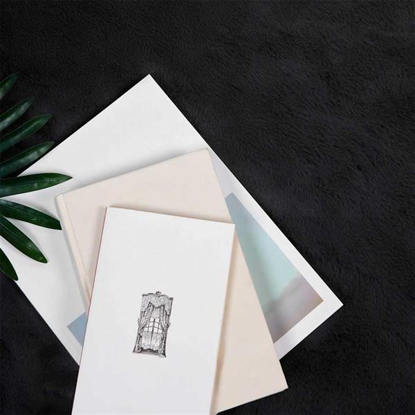 Grote foto vidaxl nep konijnenbont tapijt zwart 140 x 200 cm polyester huis en inrichting vloerbedekking en kleden