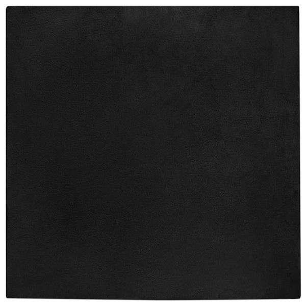 Grote foto vidaxl nep konijnenbont tapijt zwart 240 x 240 cm polyester huis en inrichting vloerbedekking en kleden