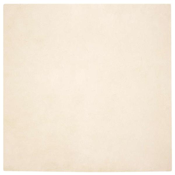 Grote foto vidaxl nep konijnenbont tapijt cr me 240 x 240 cm polyester huis en inrichting vloerbedekking en kleden