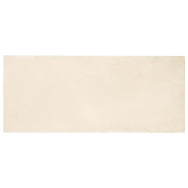 Grote foto vidaxl nep konijnenbont tapijt cr me 80 x 200 cm polyester huis en inrichting vloerbedekking en kleden