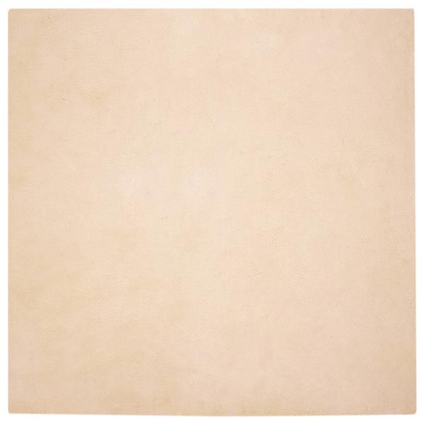 Grote foto vidaxl nep konijnenbont tapijt beige 160 x 160 cm polyester huis en inrichting vloerbedekking en kleden