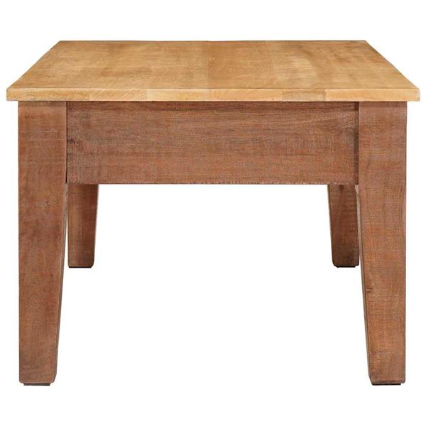 Grote foto vidaxl salontafel met lade bruin 110 x 55 x 40 cm massief mango hout huis en inrichting eettafels