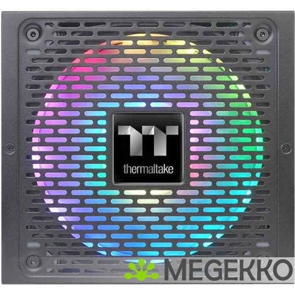 Grote foto thermaltake toughpower gf2 argb power supply unit 850 w 24 pin atx zwart computers en software overige