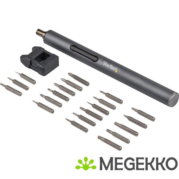 Grote foto startech.com 20 bit elektrische precisie schroevendraaier set computers en software overige computers en software