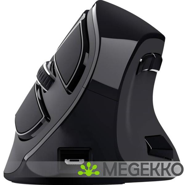 Grote foto trust voxx ergonomische draadloze muis computers en software overige computers en software
