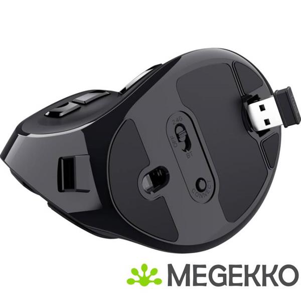 Grote foto trust voxx ergonomische draadloze muis computers en software overige computers en software