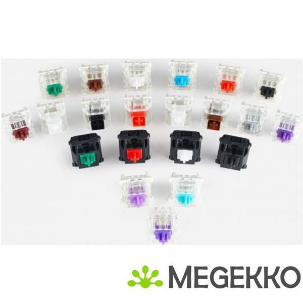 Grote foto glorious kailh silver linear speed switch 120 stuks computers en software overige computers en software