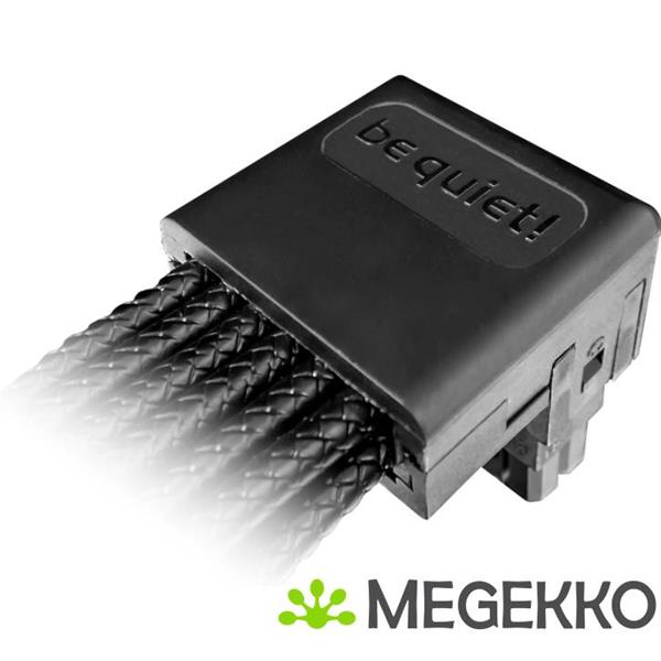 Grote foto be quiet 12v 2x6 12vhpwr 90 cable pci e 0 7 m computers en software overige