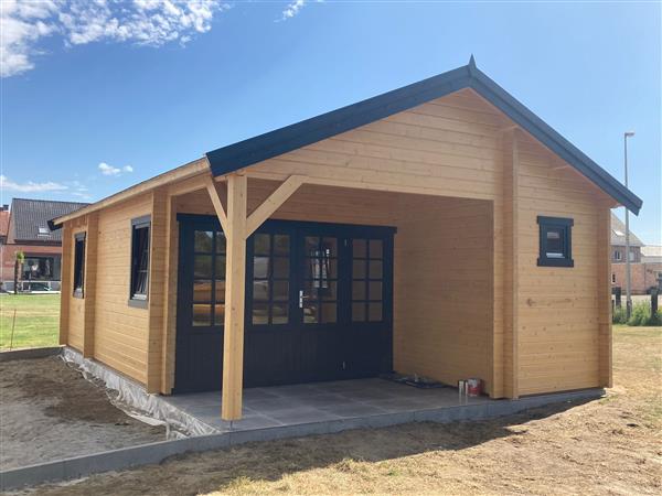 Grote foto betaalbaar maatwerk blokhutten tuinhuizen. tuin en terras tuinhuisjes en blokhutten