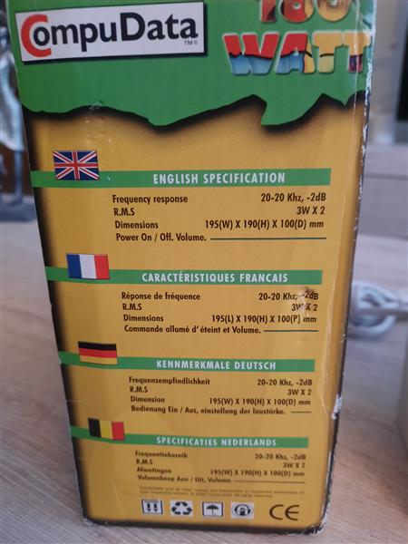 Grote foto multimedia speakersystem computers en software speakersets