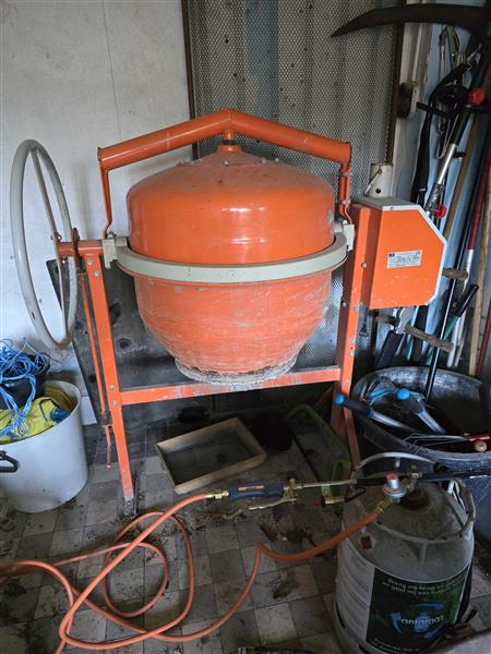 Grote foto betonmolen doe het zelf en verbouw gereedschappen en machines