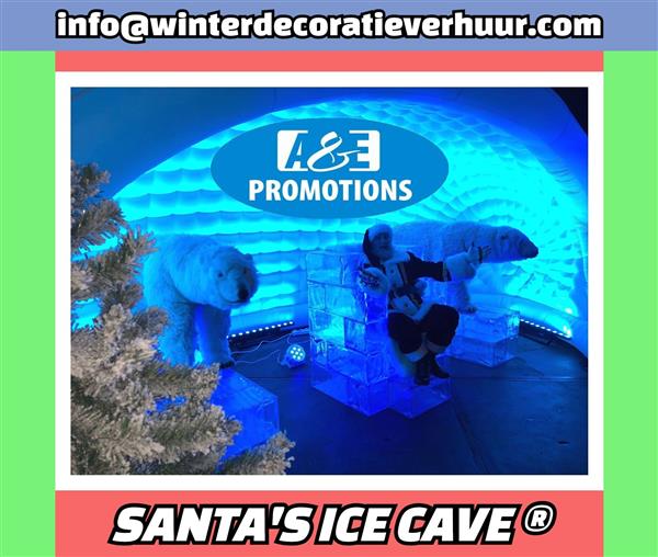 Grote foto ijsbeer setting ijsgletsjer muur knokke gent diensten en vakmensen kerst