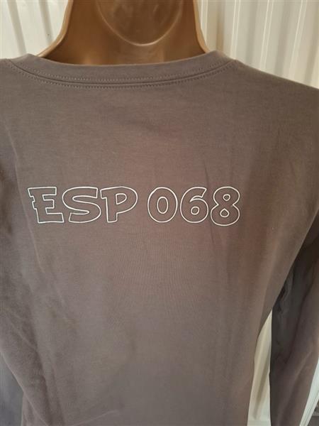 Grote foto taupe kleurige longsleeve van esprit sports 38 40 kleding dames t shirts