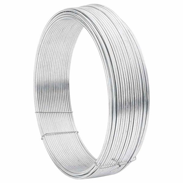 Grote foto vidaxl hek binddraad zilver 80 m staal tuin en terras hekken en schuttingen