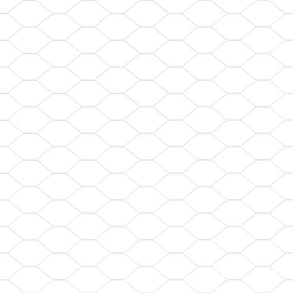 Grote foto vidaxl hexagon hek zilver 0.6 x 10 m gegalvaniseerd staal tuin en terras hekken en schuttingen