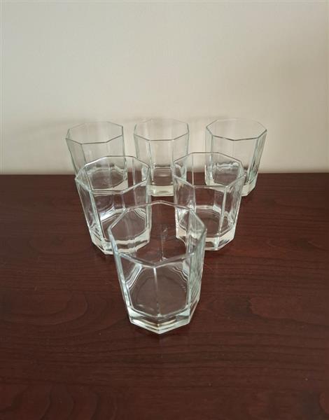 Grote foto 6 vintage whisky glazen luminarc octime clear verzamelen glas en borrelglaasjes